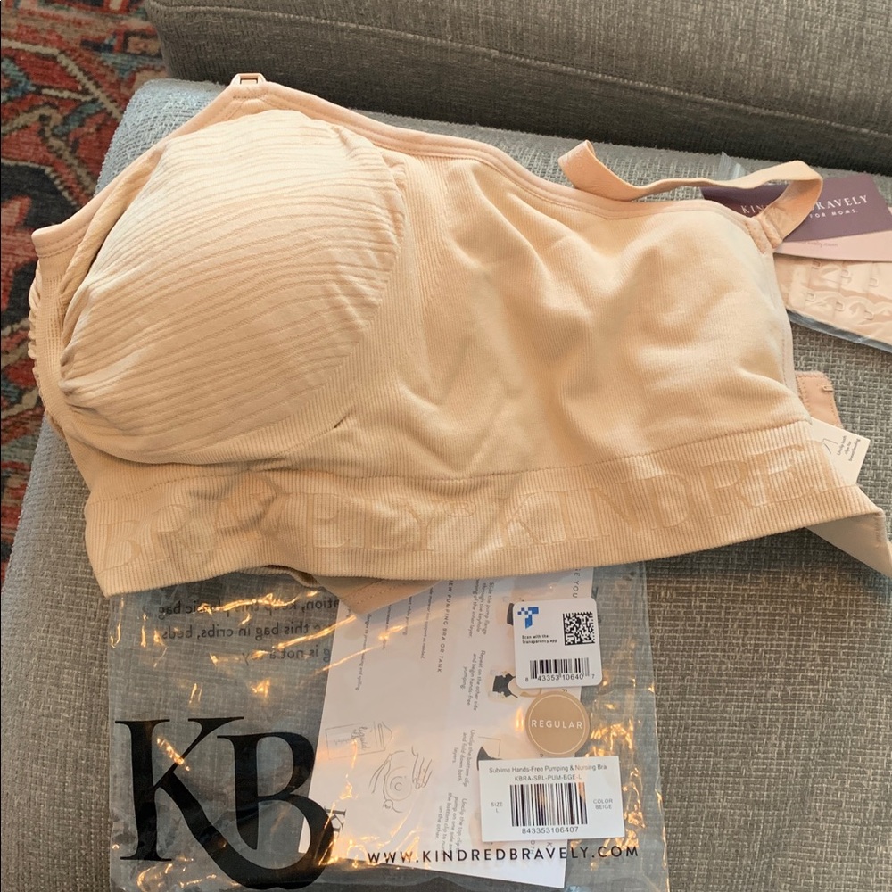 NWT Kindred Bravely Sublime Hands Free Nursing Bra